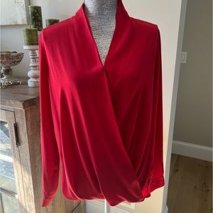 Pleione Large blouse in red